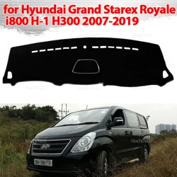 For Hyundai Grand Starex Royale i800 H-1 H300 2007-2019 Dashboard Cover Board Anti-Slip Mat Protect Pad Car Sunshade Carpet Rug
