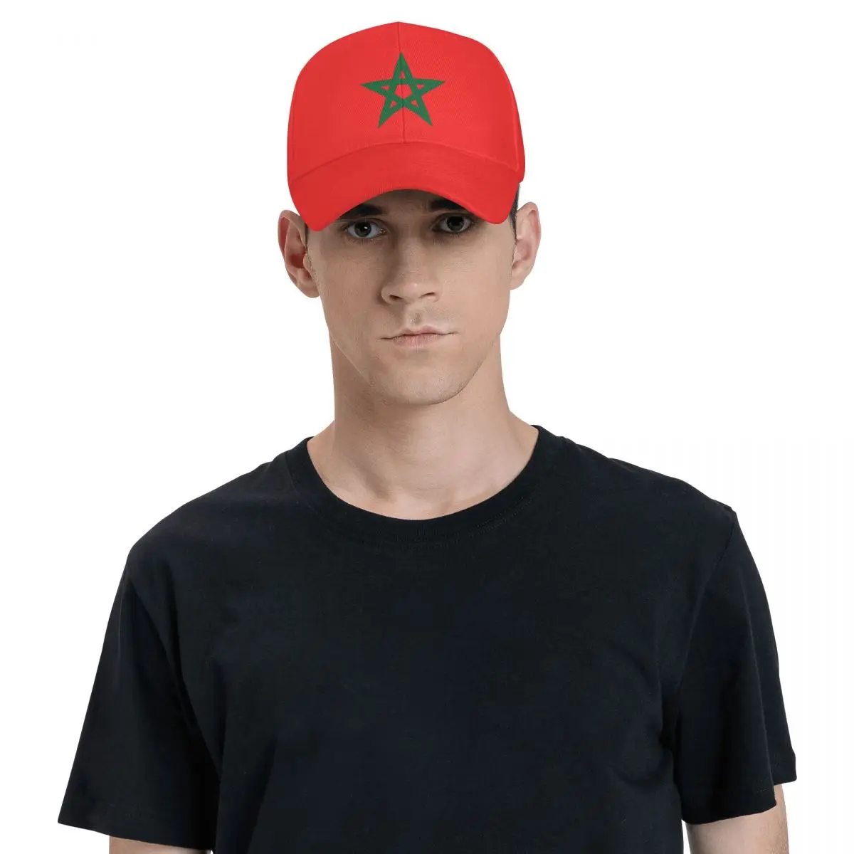 Morocco Flag Baseball Cap UnisexAdult Moroccan Proud Patriotic Adjustable Dad Hat for Men Women Outdoor Sun Hats