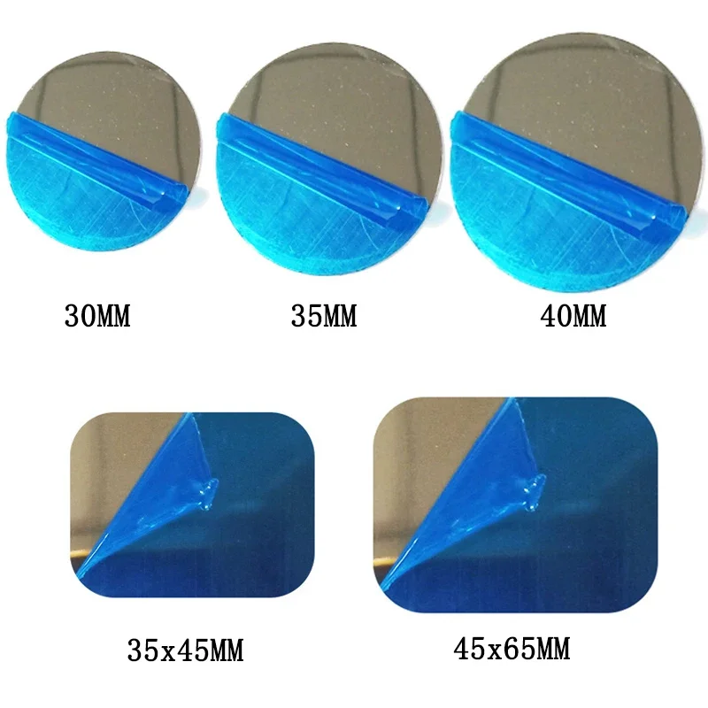 5PCS 30/35/40mm Magnetic Car Phone Holder Metal Sticker Plate universal Double-sided Adhesive Iron Sheet Auto Accessories