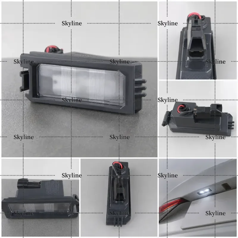 License Plate Light Assembly Left Right Rear For 2024 2025 Hyundai Sonata DN8 Replacement Lamp 1pcs