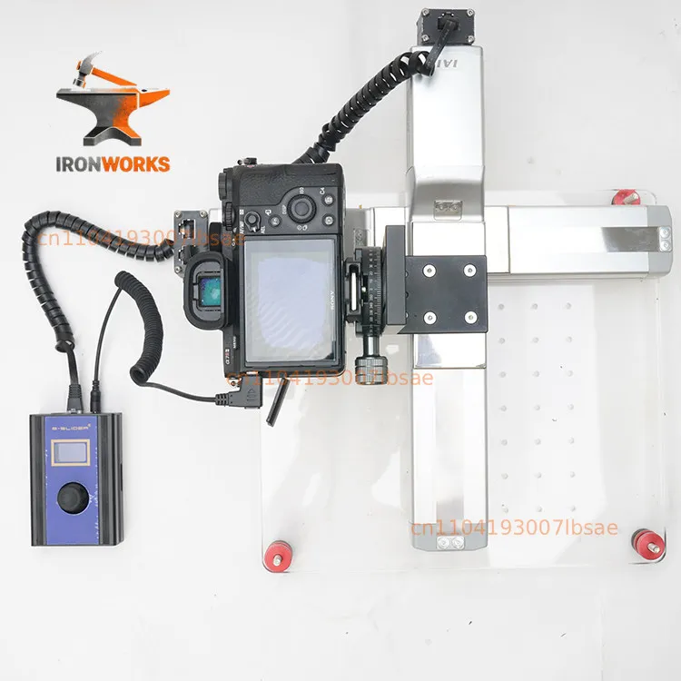 Two-axis matrix stacked photographic slides, tool parts