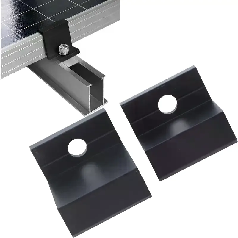High Performance Solar Photovoltaic End Clamps 5/10Pcs 30/35/40mm for Rooftop Solar Panel Mounting System