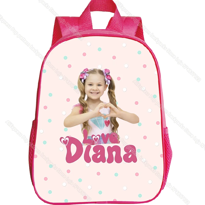 Diana En Roma Show Rugzakken Kinderen Schooltas Kleutertassen Kinderen Kinderen Boekentas Baby Meisjes Rugzak Waterdichte Mochila