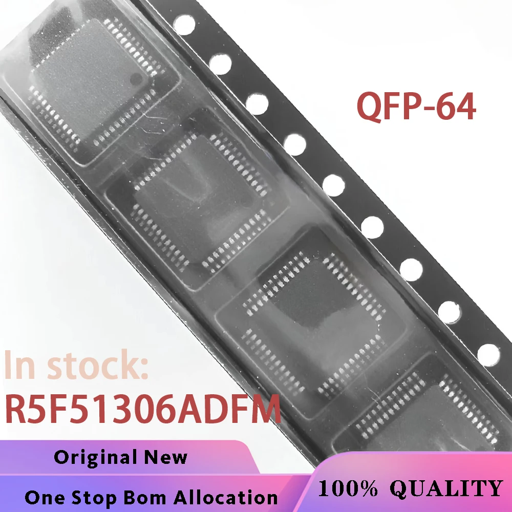 (1-5PCS) R5F51306ADFM F51306ADFM QFP-64 Chipset