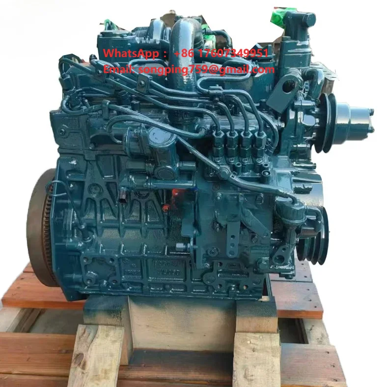 New V1505 V1505T V2403 V2203 Complete Diesel Engine Assembly D1105 V2607 V3307 for Kubota Excavator Engine Parts