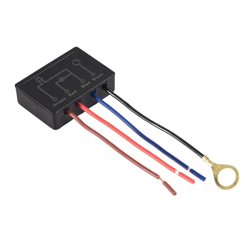 A93E-Touch Lamp Switch 4 Pack,Touch Lamp Control Module For Dimmable LED,Bulbs,Lamp Switch Replacement Kit With Wiring Caps