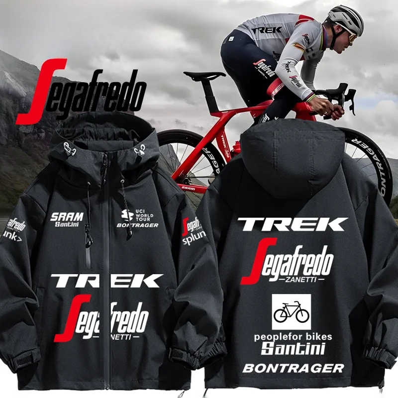 

France Bicycle T Cycling Jaet ex Road Mountain Bike Windproof Jaet Hooded Zipper ket Polyester Nylon Co...