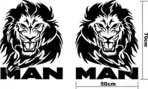 

Виниловые наклейки для MAN Truck x 2