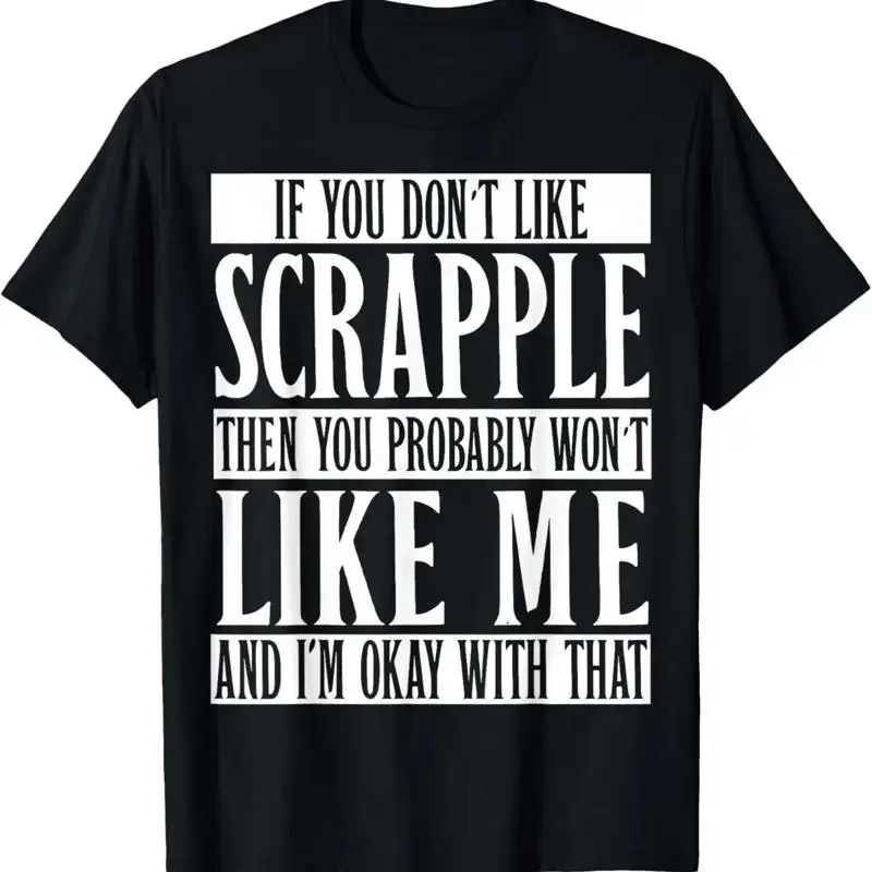 Scrapple Apparel Lustiges, neuartiges Scrapples Lover Design T-Shirt