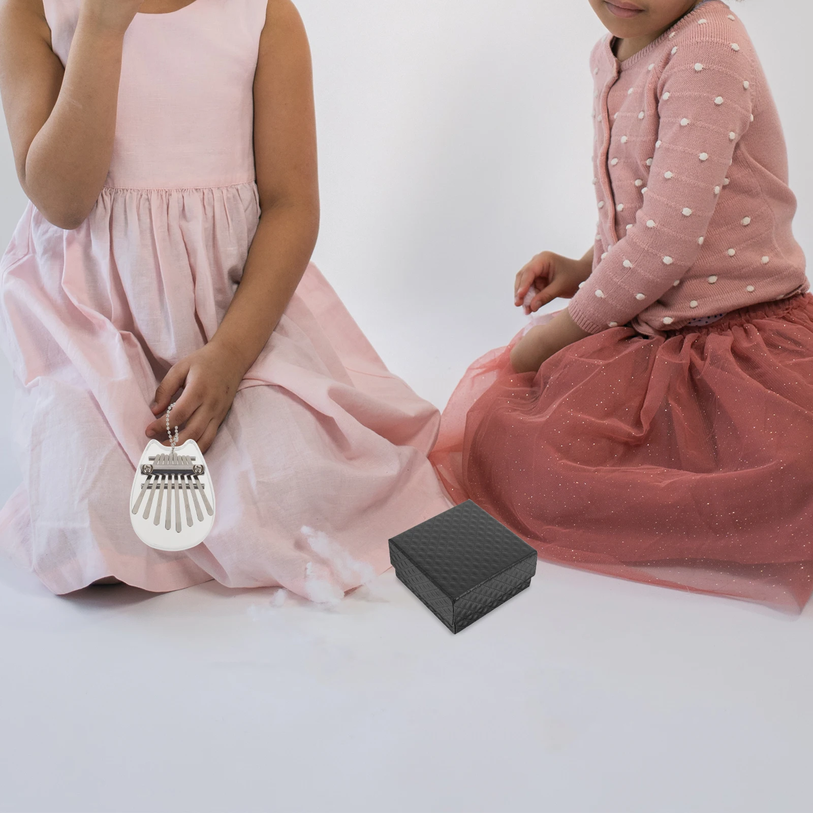

1 set 1 Set Portable Mini Thumb Piano 8 Keys Acrylic Kalimba Hand Finger Piano For Kids Adults Transparent Gift Instrument