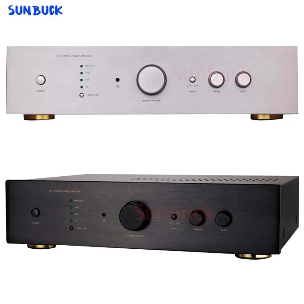 Sunbuck TTC5200 TTA1943 2.0 Channel 400W+400W High Power Stereo High Fidelity HiFi Sound Amplifier Audio With Remote Control