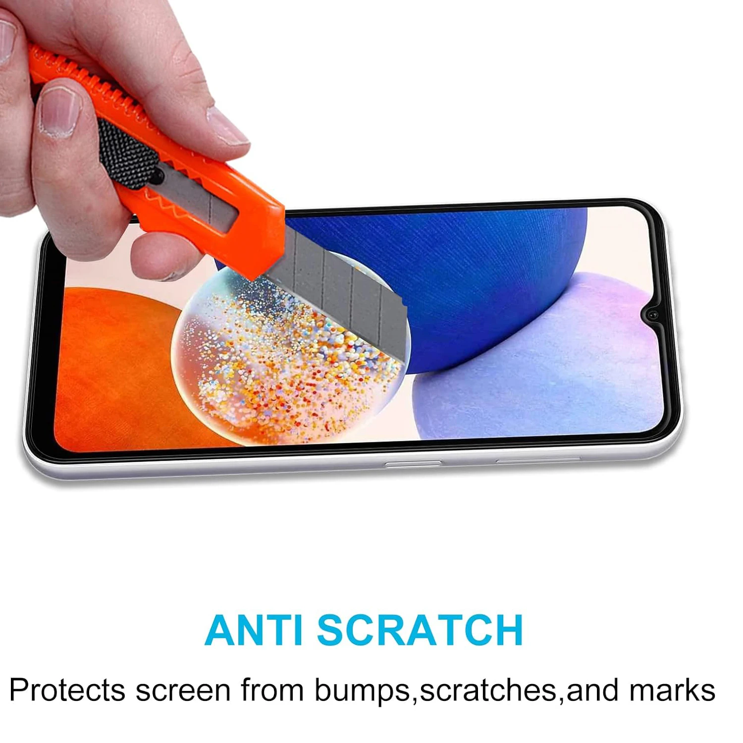 Protector de pantalla de vidrio templado para Samsung Galaxy A14 5G 4G