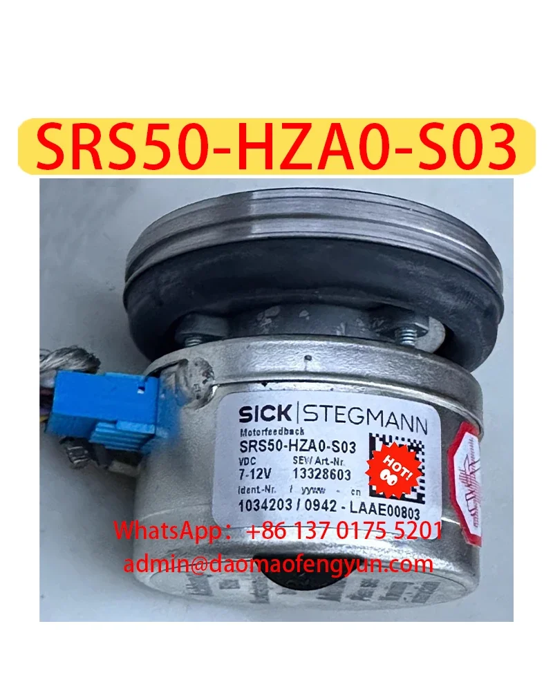 

SRS50-HZA0-S03 Used 1034203 Encoders Tested ok，Fast shipping，SRS50 HZA0 S03