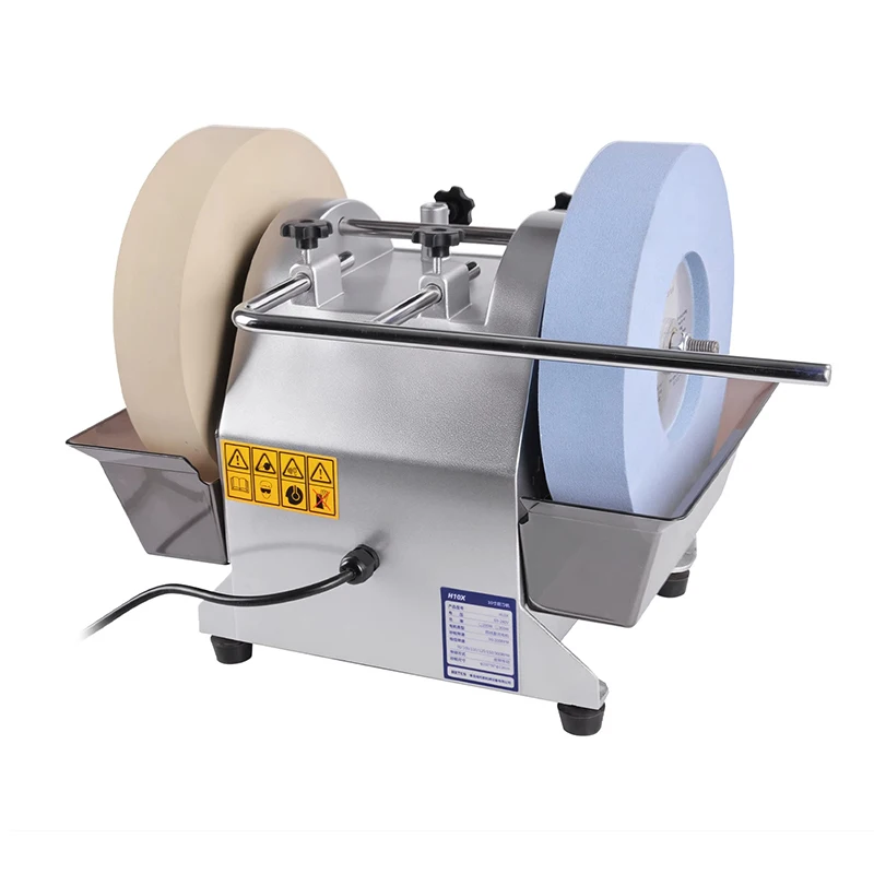 10-inch Dual-Wheel Electric Knife Sharpener Compact Household Water-Cooled Grinder Commercial Grinder for Scissors Kitchen Knive