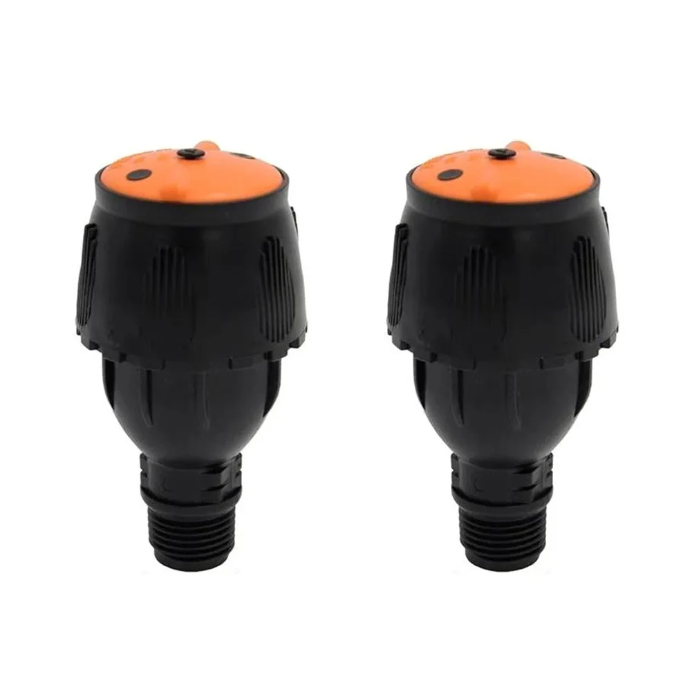 2Pcs 360 Rotating Garden Sprinkler Irrigation Nozzle 1/2 Inch Male Thread For Lawn Flower Farm Watering Equipment Accessories