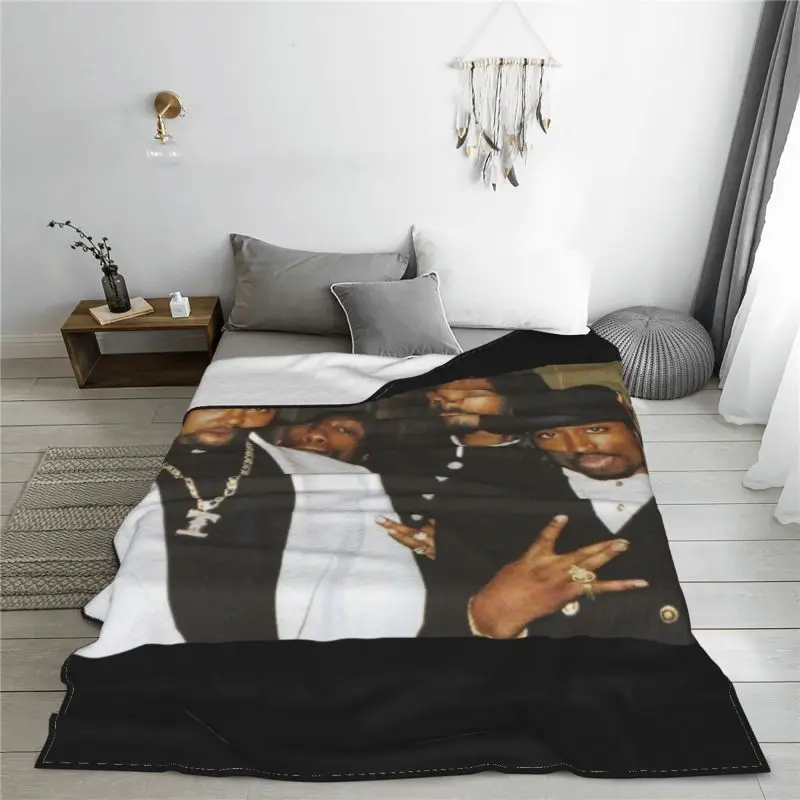 2Pac 178 Death Row Records 2Pac Blanket Warmth Sofa Bed Home Decor Bedding Supply For Sofa Bedroom