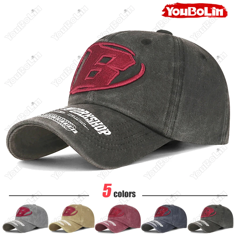 

Dad Hat Vintage Washed Soft Top Baseball Cap, Mens Womens Summer Sun Hats, UV Protection Casual Outdoor Trucker Hat