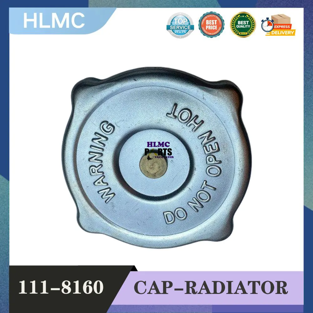 High Quality Excavator Water Radiator Cover 111-8160 for E320B E320C E325B E318B E318C Engine 1118160 Tank Cover