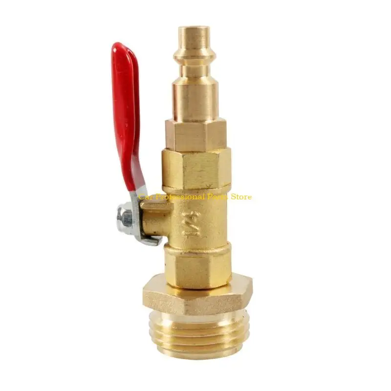 R53D Adapter Adapter Adapter Winterizing с 1/4 Quick Plugce Plugice Winterize Blowout Plugure