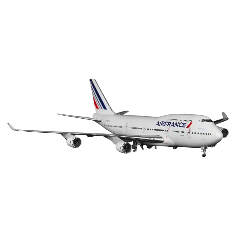 boeing-747-air-france-echelle-1-200-resine-31-cm-modele-d'avion-cadeau-de-collection-jouet-articles-miniatures-pour-enfants-aeroport