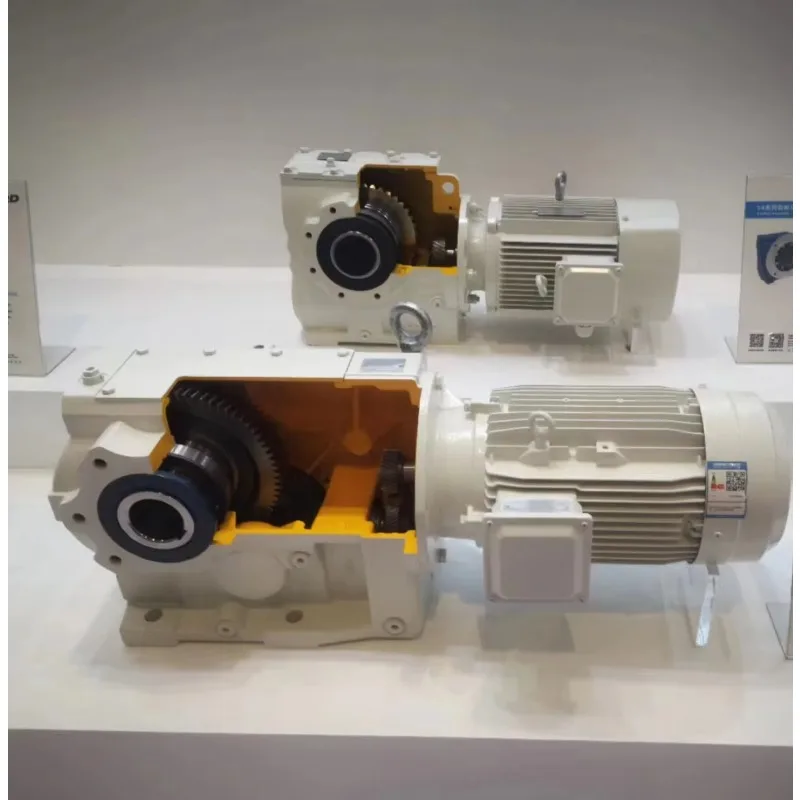 R S F K Series Geared Motor Reductor Like SEW Speed Reducer for 15HP 30HP With Torque Arm Right Angel Helical Worm Bevel Gearbox