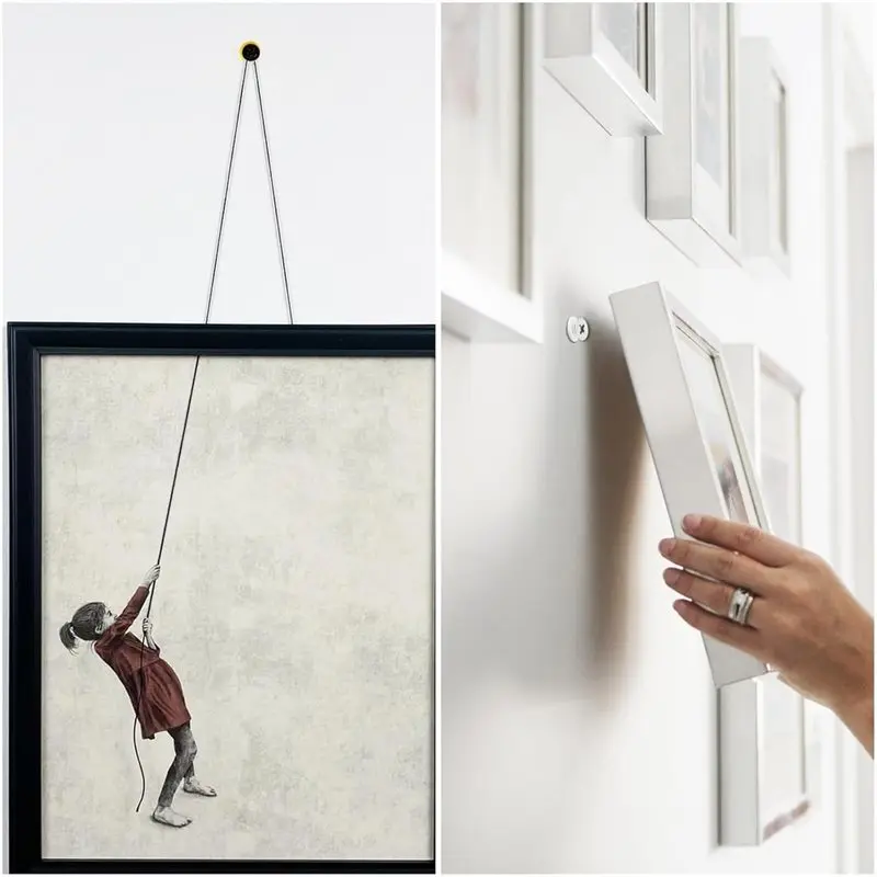ABLJ 270Pcs Wall Anchors For Home Improvement And Decor, Replace Picture Hanging Nails With Drywall Anchors For Frame Canvas