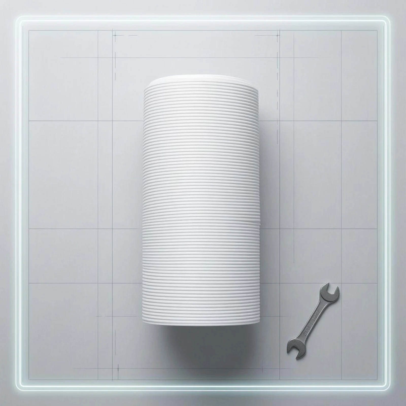 Portable Air Conditioning Vent Duct Flexible Portable Air Conditioning Hose Air Conditioner Exhaust Hose White Home Cooling Heat