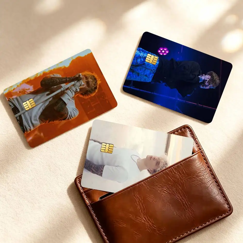 R-Russian Rapper E-Egor Kreed  Credit Card HD Stickers Game Card Decal Small Chip Waterproof Sticker Gift
