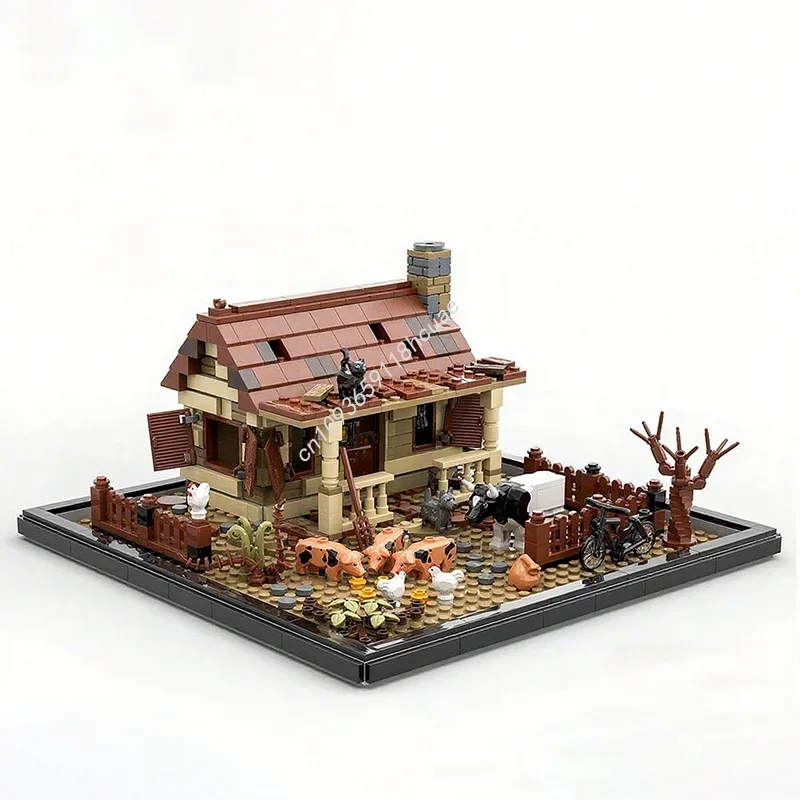 

665pcs MOC The Wizard Oz Dorothys House Castle Model Building Blocks Creative Assemble Architecture DIY Toys Festival Gifts