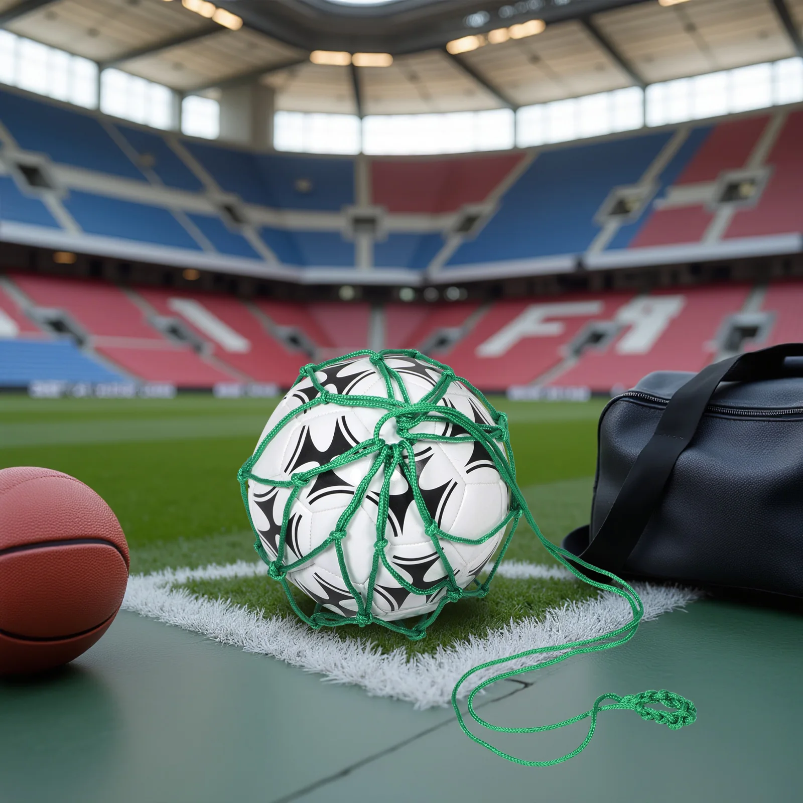 

4 Pcs Football Training Network Catching Trainer Basketball Rebound Polypropylene Soccer Gear