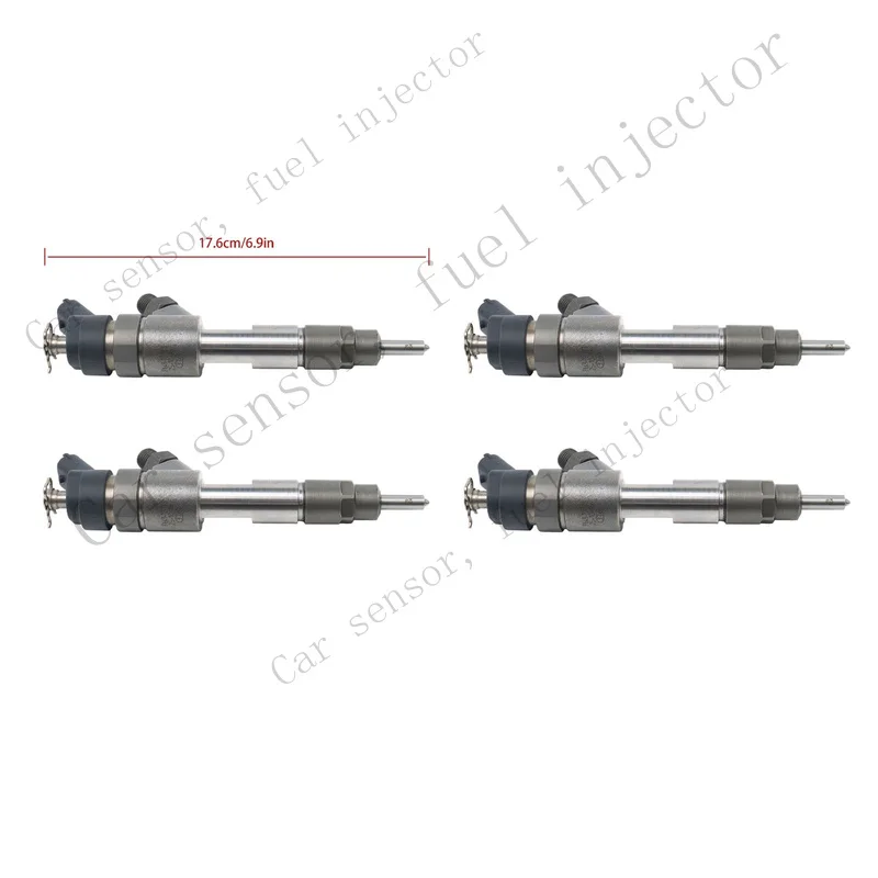 Q+ 4Pcs Fuel Injector For Citroen Jumper For Fiat Ducatol 2000-09 0445120002 TM