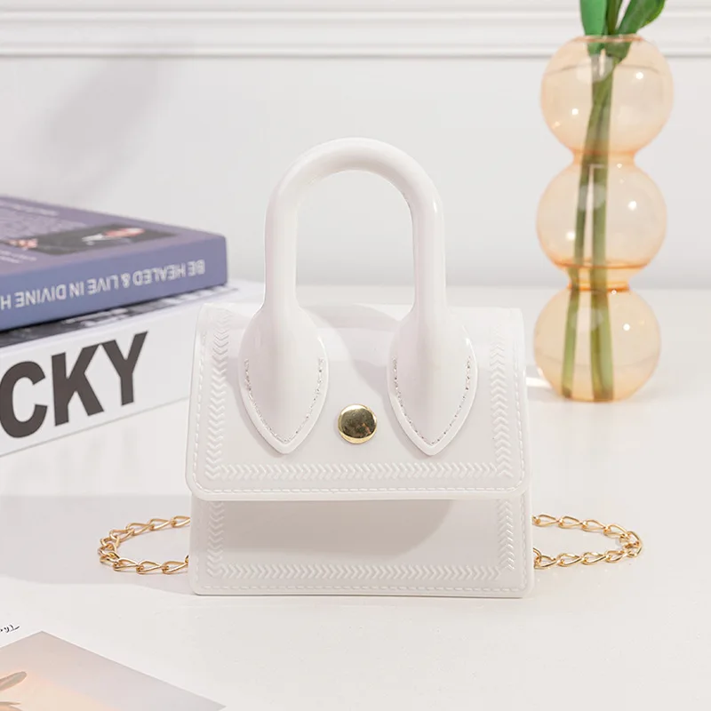 Cute little fresh mini lipstick packet shoulder bag, jelly tote bag, crossbody bag womens bag purses pink bag ladies hand bags