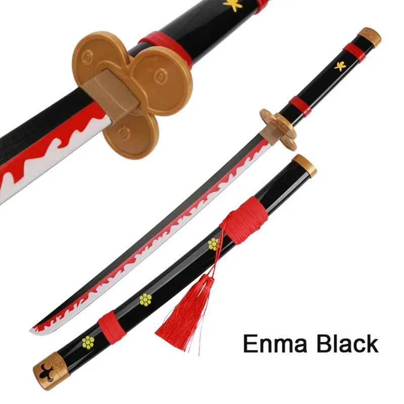 Nieuwe Anime Cosplay Houten Zwaarden 80Cm Katana Yama Enma Japanse Samurai Zwaard Katana Originele Kerstcadeaus