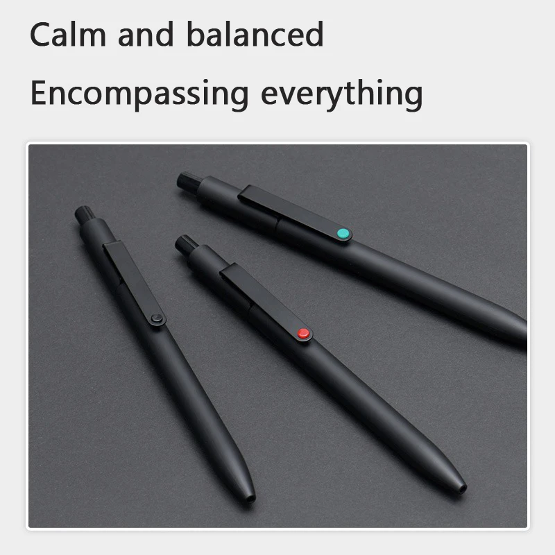 Kawaii Kaco Press Gel Pen Back to school Stationery 0.5mm Black ink Quick Dry Signature Pens 800 Meter Fluent Writing for Office image 3