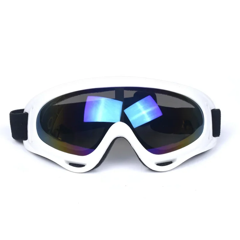 X400 Ski Glasses Colorful Frame Colorful Film Motorcycle Windshields Adult Riding Goggles