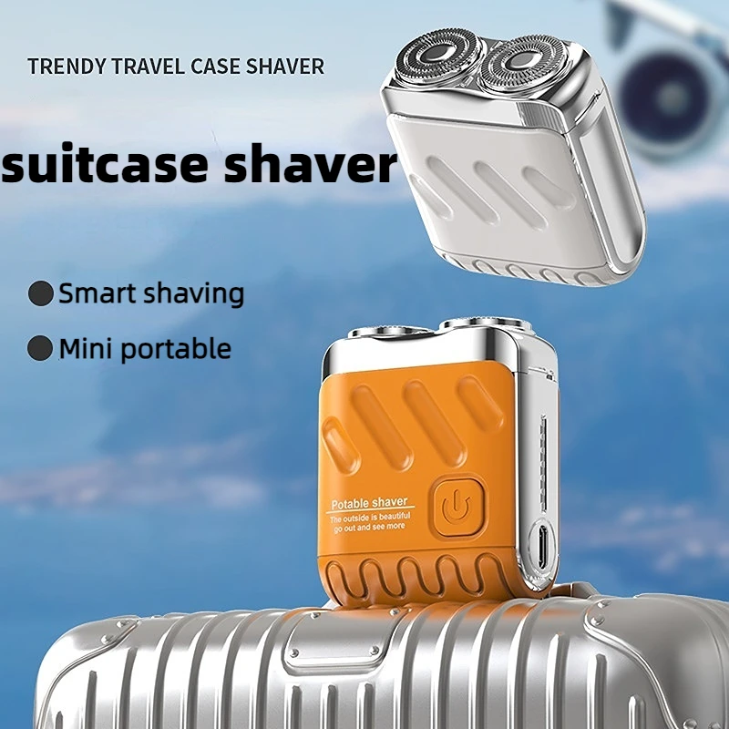 Mini Electric Travel Shaver  Men Pocket Type-c Rechargeable Portable Painless Cordless Trimmer Knive Face Beard Razor 면도기