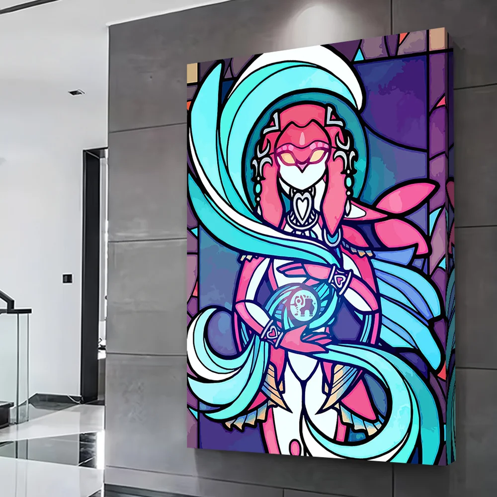 Breath of the Wild Game Printing Poster Customizable Pictures Wall Art Canvas Painting for Modern Home Decoration Ornaments Room