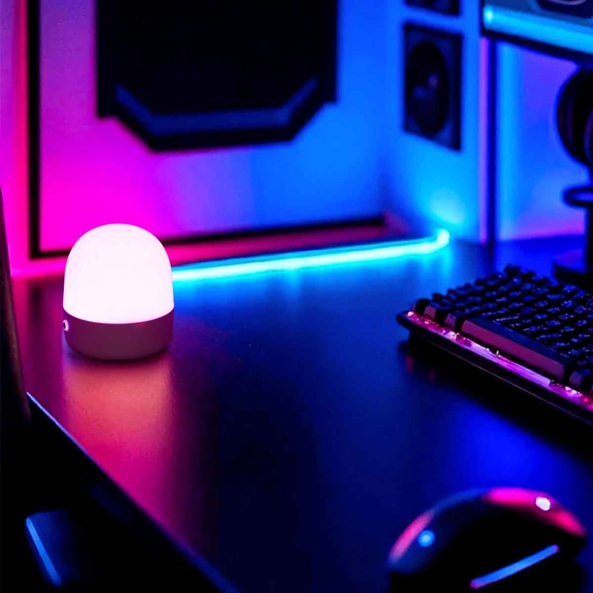 ضوء ليلي لرأس السرير يعمل باللمس وجهاز تحكم عن بعد مناسب لغرفة النوم وغرفة المعيشة والمكتب المحمول ومصباح بجانب السرير