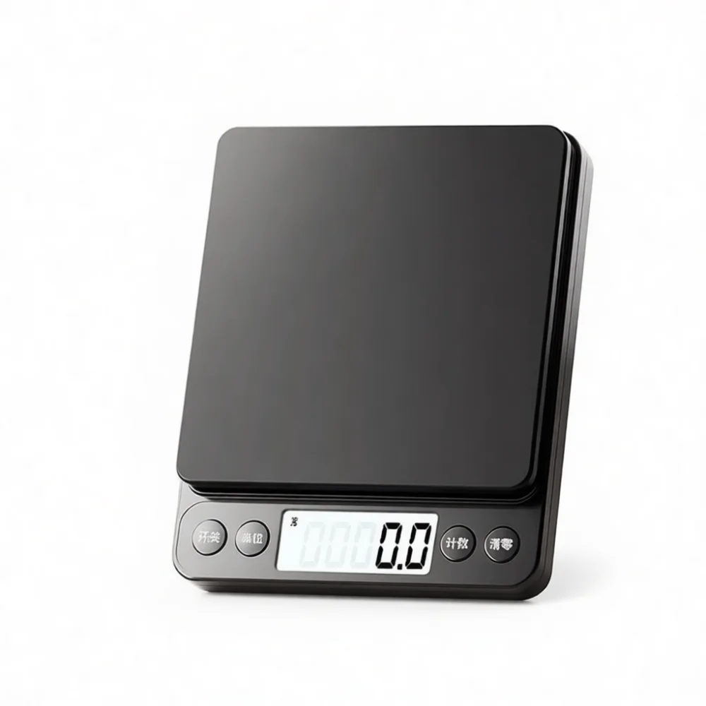 Portion Scale Digital - เครื่องชั่งน้ำหนักอาหารดิจิทัลแม่นยำ สำหรับการอบขนม ชงกาแฟ และทำอาหาร เครื่องมืออิเล็กทรอนิกส์ระดับมืออาชีพ ทำจากสแตนเลส