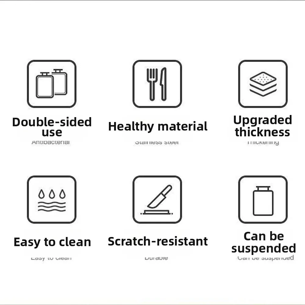 

Двусторонняя деревянная разделочная доска, противоскользящая конструкция, деревянная разделочная доска, утолщенная многофункциональная сырная доска для ресторана