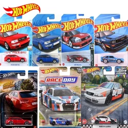 Hot Wheels-Coche de juguete Premium para niños, Original, fundido a presión, 94, Audi Avant 84, Audi 90 Quattro S4 Quattro R8, colección deportiva, regalo, 1/64