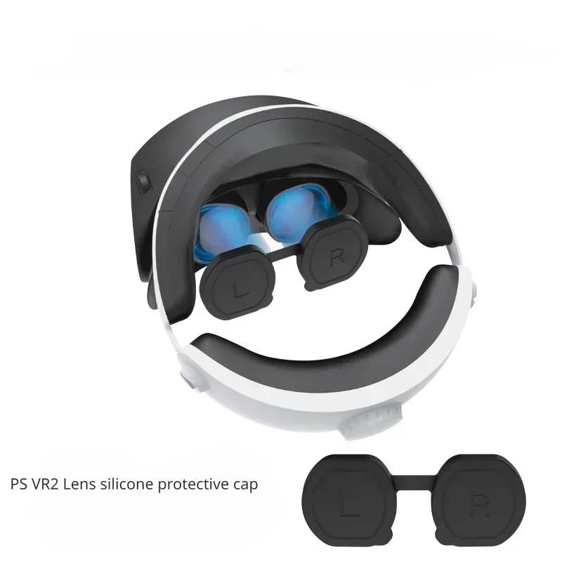 VR Lens Protector Cover for PS VR2 Dustproof Anti-scratch VR Lens Cap Replacement for PlayStation VR2 Accessories