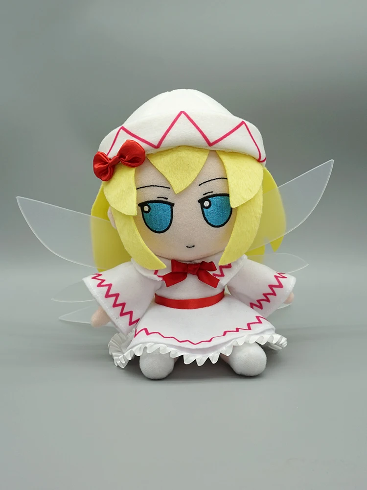 

Новый TouHou Project Lily белые плюшевые игрушки милые мягкие аниме куклы для детей подарок на день рождения и Рождество 20 см