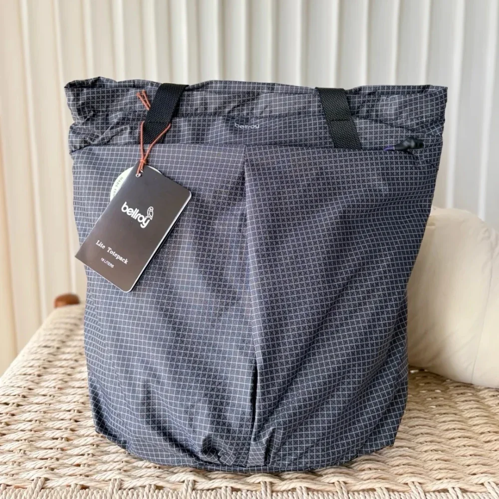 Bellroy Lite Totepack 18L Large Capacity Lightweight 2 Ways Carry Tote Backpack Water Resistant Outdoor Travel Commute Daypack