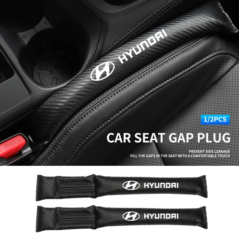 مقعد السيارة الفجوة حشو مقاعد السيارات تسرب وقف الوسادة الجلود تسرب منصات التوصيل فاصل لشركة هيونداي توكسون أكسنت إلنترا سانتا في ix25 ix35 #1