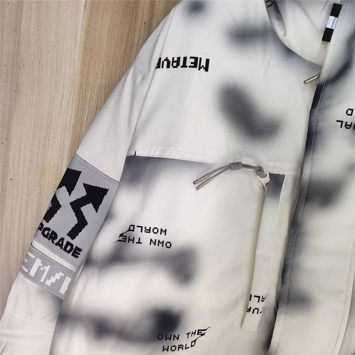 سترة رجالية أنيقة بألوان متدرجة وياقة عالية، مصنوعة من القطن الرقيق، تصميم جديد للشتاء، ملابس خارجية عصرية للشباب #4