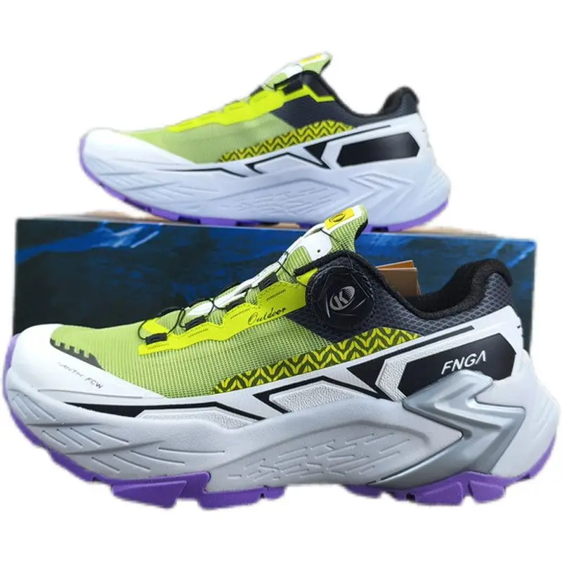 

New Men Walking Outdoor Shoe Top Quality Thick Bottom Anti Slip Trekking Sneakers Comfortable Gym Hiking Shoe 39-45