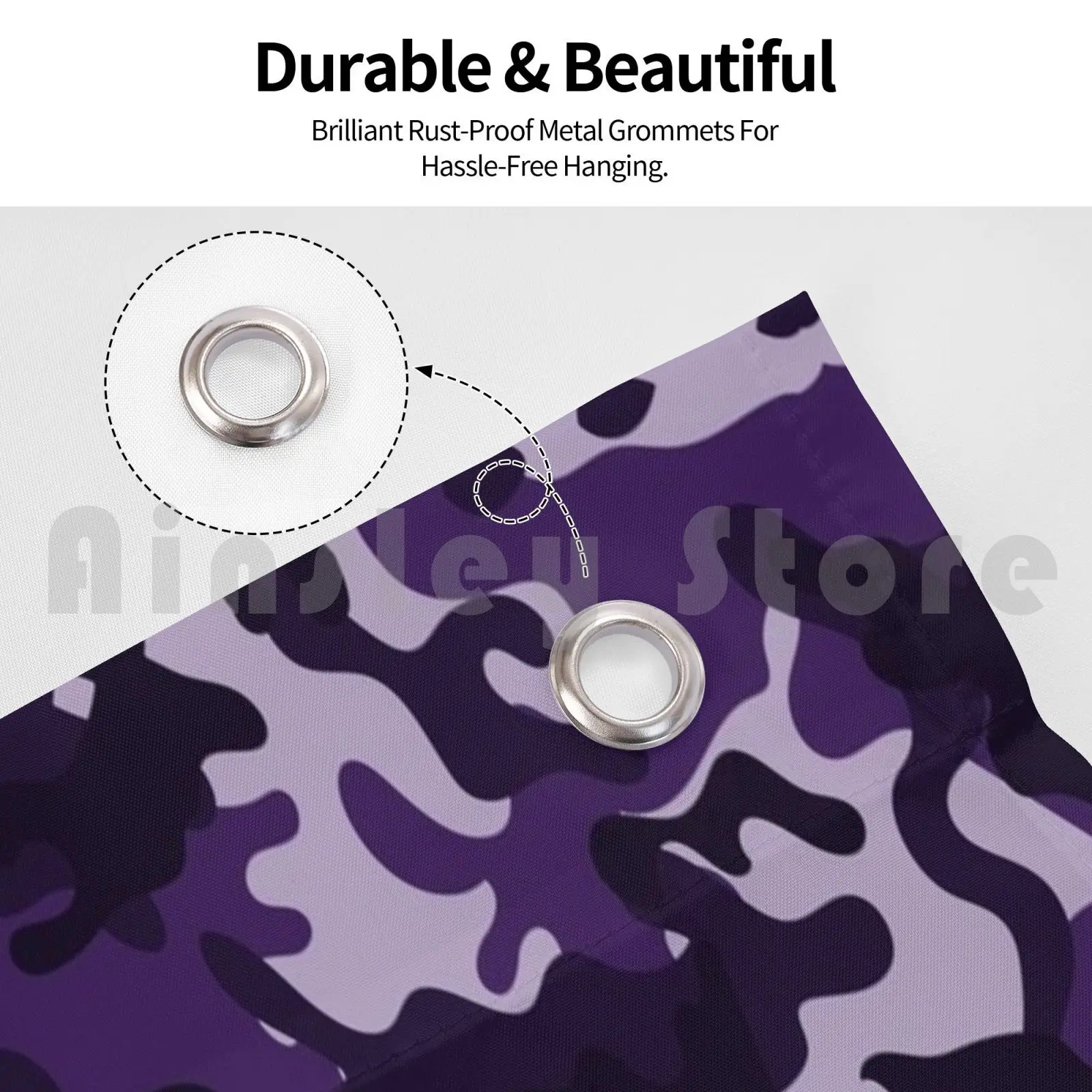 Purple & Black Camouflage Pattern Flag Car Flag Funny Camouflage Pattern Camo Camoflage Camouflage Army