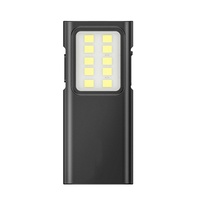 TIP065 Flashlight Mini Rechargeable Work Light COB Floodlight Pocket Flashlight with Clip Design for Outdoor Running Hiking