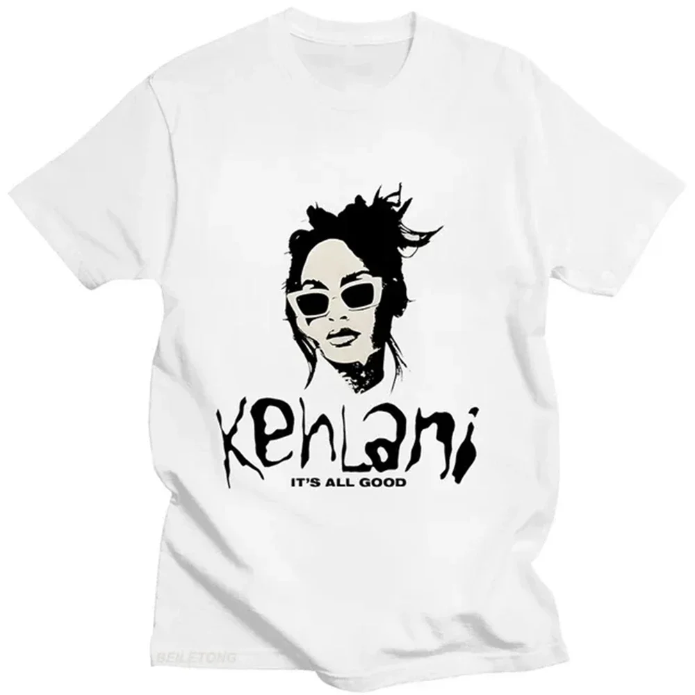 Kehlani T Shirt Funko Pop Aesthetic High Quality Tee-shirt Graphic Printing Casual Retro Tshirt Ropa Mujer O-neck Soft